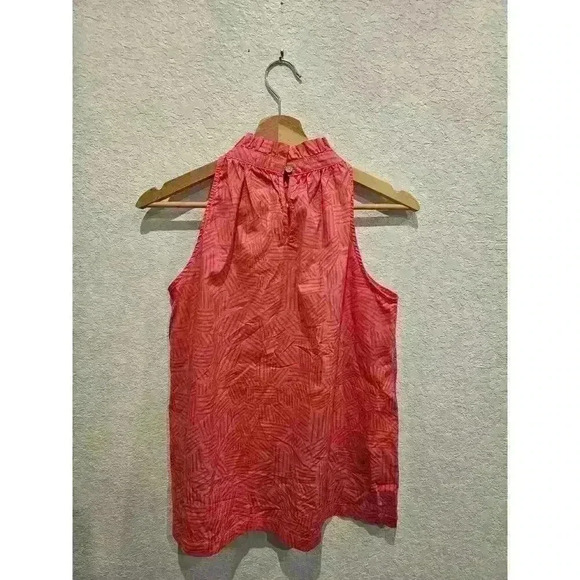 Michelle McDowell Pink top. Size medium. Farm Rio Vibes, cotton blouse. - Picture 3 of 4